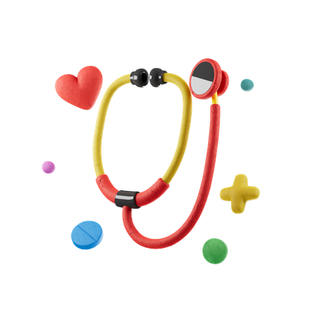 Heart Checkup  3D Icon