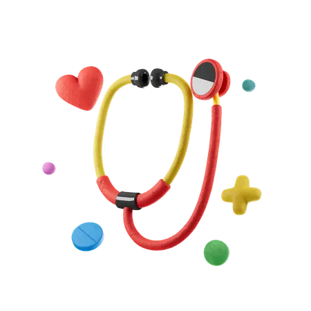 Heart Checkup  3D Icon