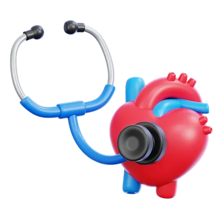 Heart Checkup  3D Icon