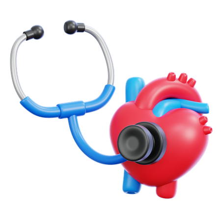 Heart Checkup  3D Icon