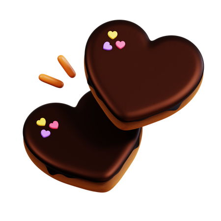 Heart Chocolate  3D Icon