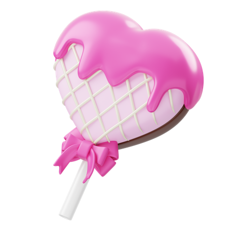 Heart Chocolate  3D Icon