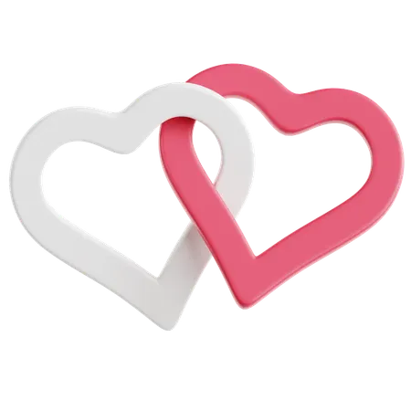 Heart Connection  3D Icon