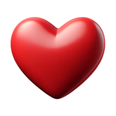 Heart emoji  3D Icon