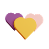 free 3d heart emoticon 