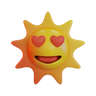 3d heart emoticon emoji