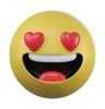 Heart Face Emoji