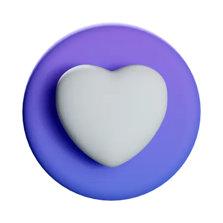 Heart Favorite  3D Icon