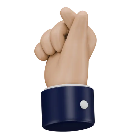 Heart Finger  Hand Gesture  3D Icon