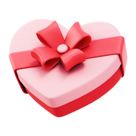 Heart Gift  3D Icon