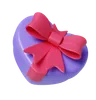 Heart Gift Box With Bow