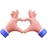 Heart Hands Gesture