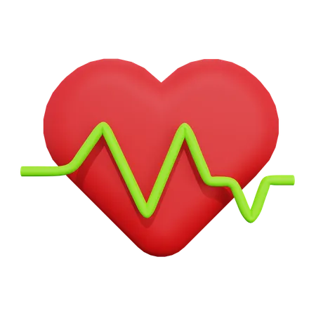 Heart Health  3D Icon