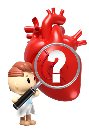 Heart Health  3D Icon