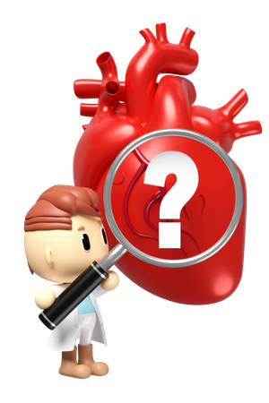 Heart Health  3D Icon