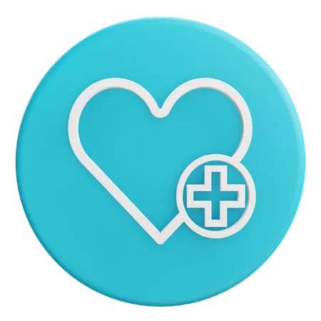 Heart Hospital  3D Icon