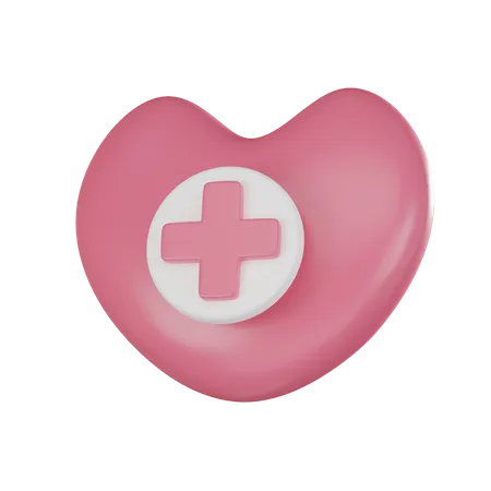 Heart Hospital  3D Icon