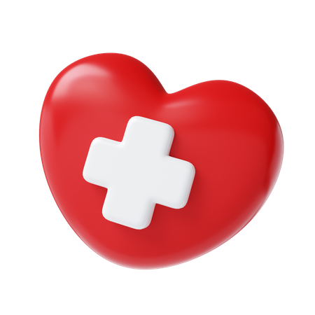 Heart Insurance  3D Icon