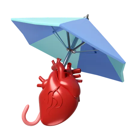 Heart Insurance  3D Icon