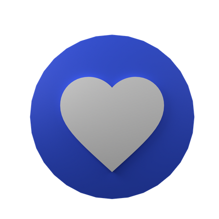 Heart Like  3D Icon