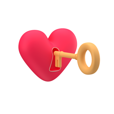 ハートロック  3D Icon