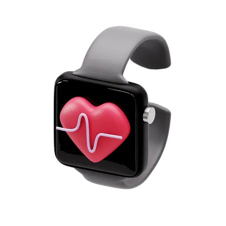 Heart Monitor  3D Icon