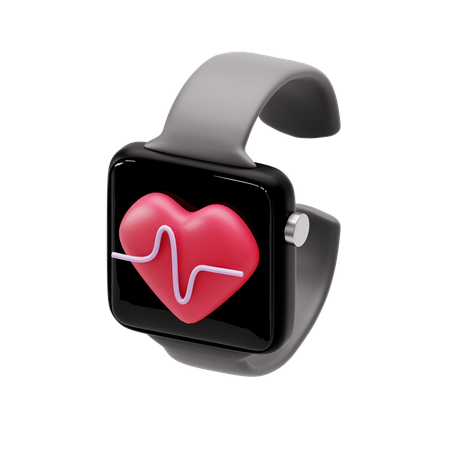 Heart Monitor  3D Icon
