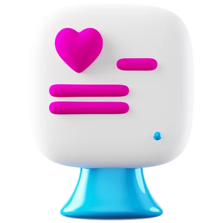 Heart Monitoring  3D Icon