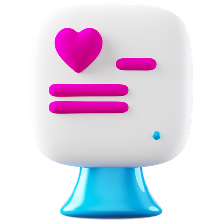 Heart Monitoring  3D Icon