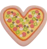 Heart Pizza