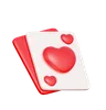 Heart Poker Card