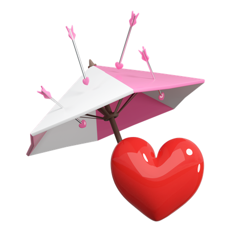 Heart Protect  3D Icon
