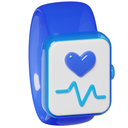 Heart Rate  3D Icon