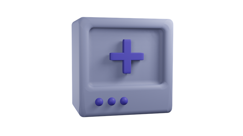 心拍計  3D Icon