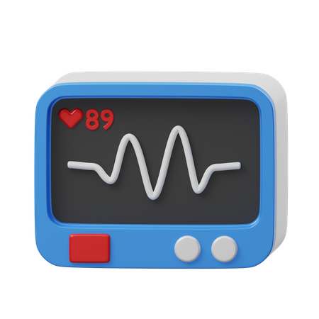 Heart rate moderator  3D Icon