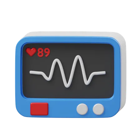 Heart rate moderator  3D Icon