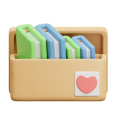 Heart Report  3D Icon