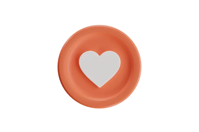 Heart Shape  3D Icon