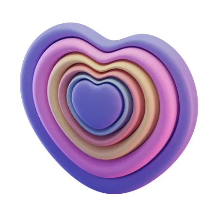 Heart Shape  3D Illustration