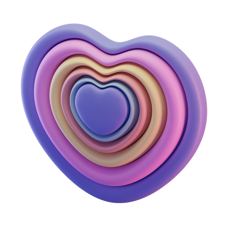 Heart Shape  3D Illustration
