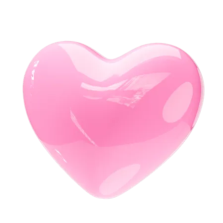 Heart Shape Icon 3D Icon