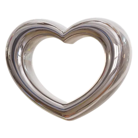 Heart Shape Cookie Cutter  3D Icon