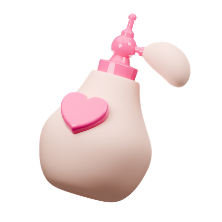 Heart Shape Perfume  3D Icon