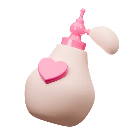 Heart Shape Perfume  3D Icon