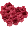 Heart Shape Red Roses