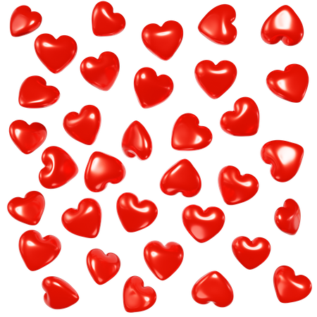 Heart Shaped Ballloon  3D Icon