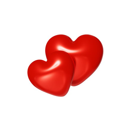 Heart Shaped Ballloon  3D Icon