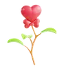 Heart Shaped Flower