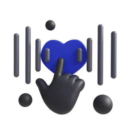 Heart Sound  3D Icon