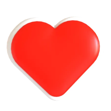 Heart Sticker  3D Icon
